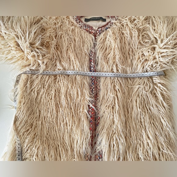 Faux Icelandic sheepskin jacket - Picture 4 of 7